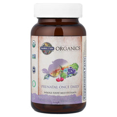 Organic lemon peel used for folate in the prenatal vitamins
