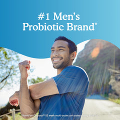 Infographic showing cranberry Flowens, prebiotic fiber, and probiotic strains