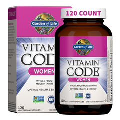 Hero image: Garden of Life Vitamin Code Women 120 vegetarian capsules