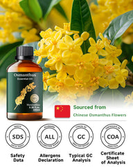 Garden scene with Osmanthus fragrance diffuser