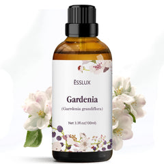 Gardenia essential oil 100ml bottle with dropper
