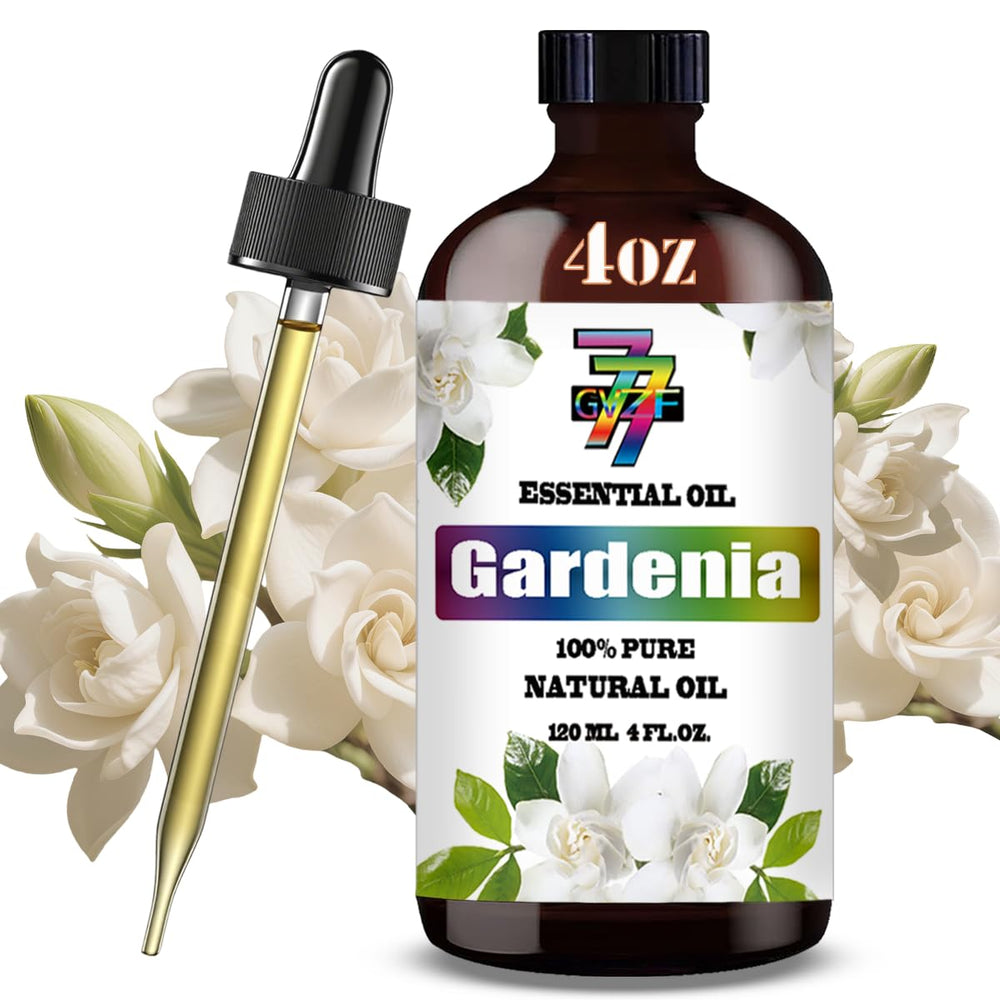 Gardenia essential oil in a 4 oz bottle
