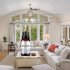 Gardenia essential oil used during yoga and meditation