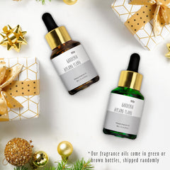 UV-protected glass bottle and dropper for fragrance oil