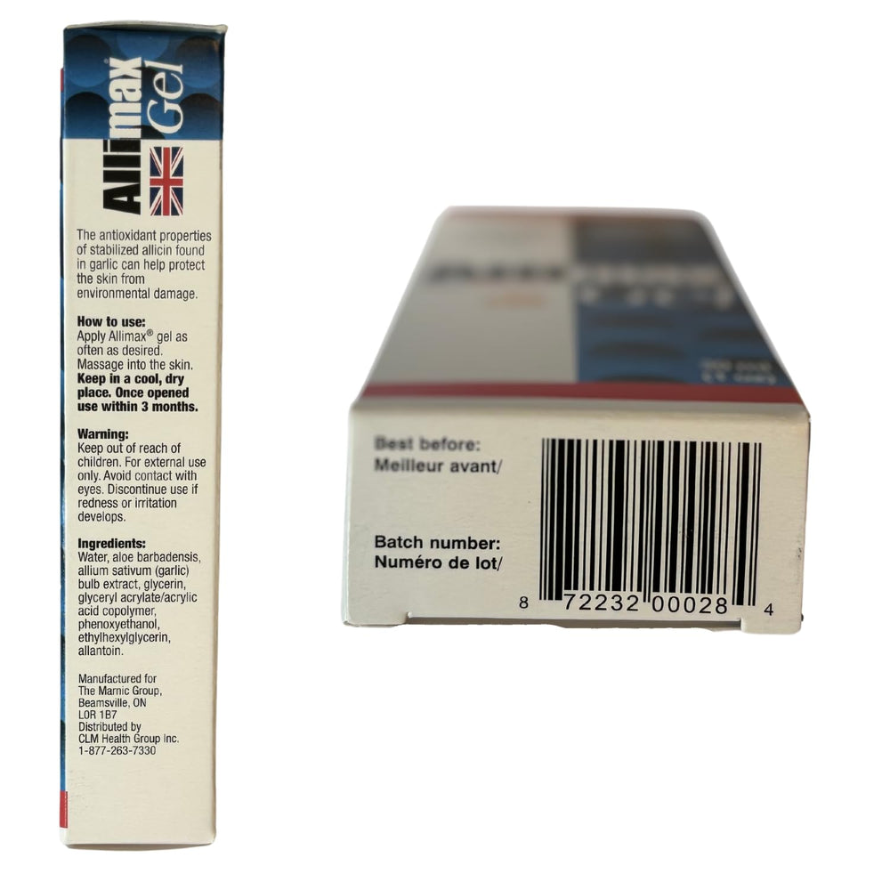Garlic extract-based natural skincare gel by Allimax
