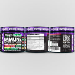 Garlic and pau d'arco immune-support capsules with sea moss and oregano