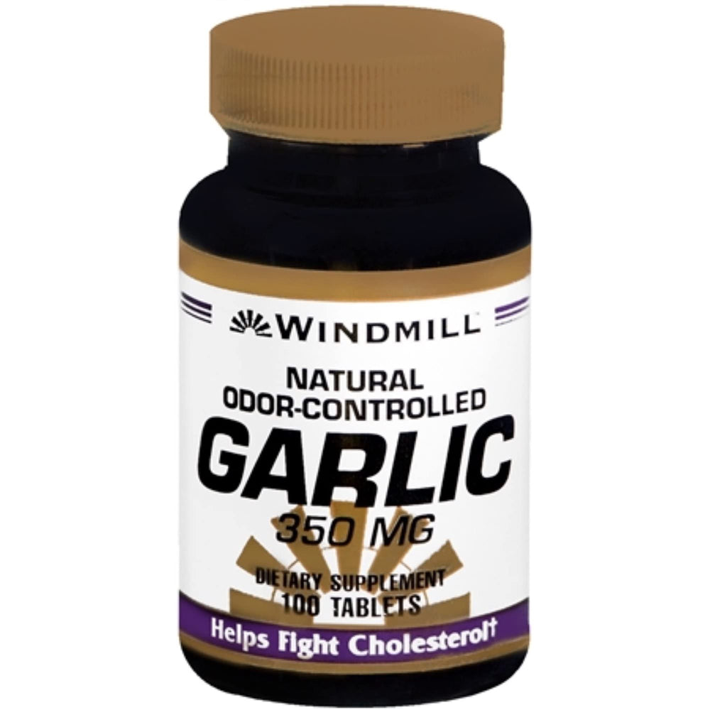 Garlic Tabs 350mg softgel bottle - front view