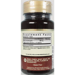 Garlic Tabs 350mg softgel bottle - side view