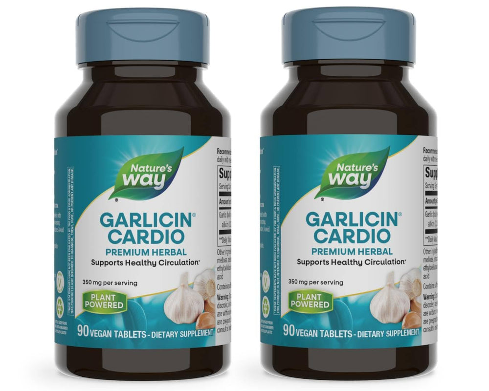 Nature’s Way Garlicin Cardio bottle front label