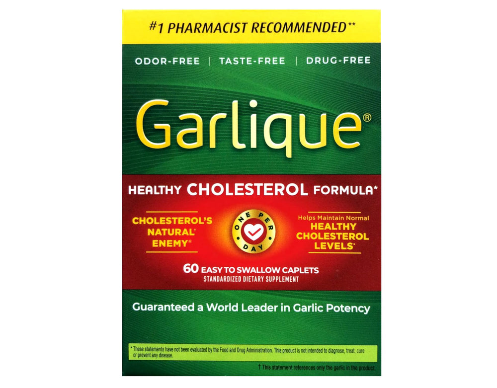 Garlique packaging and label