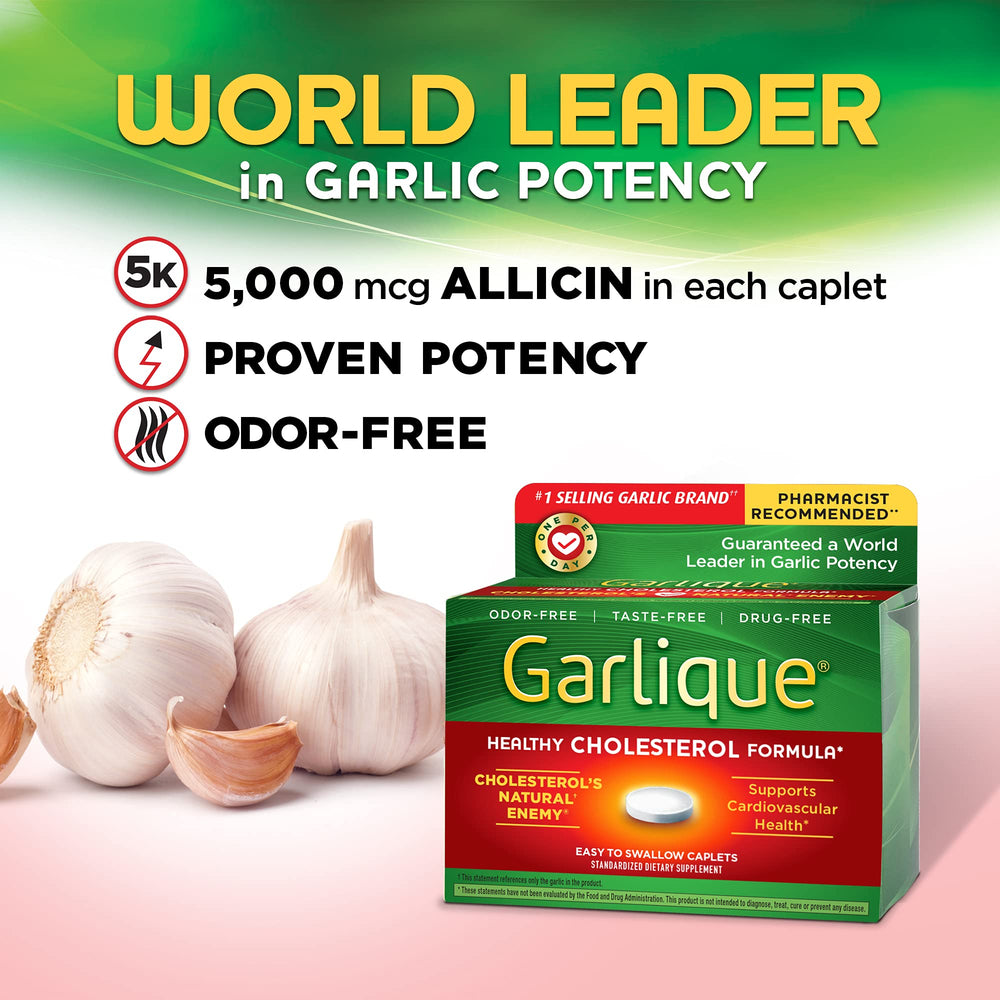All-natural allergen-friendly packaging text on Garlique label