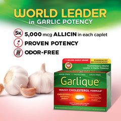 All-natural allergen-friendly packaging text on Garlique label