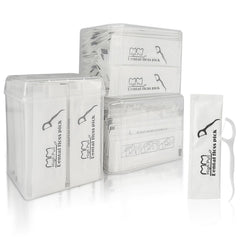 Garrelett branding with 210-count floss picks packaging