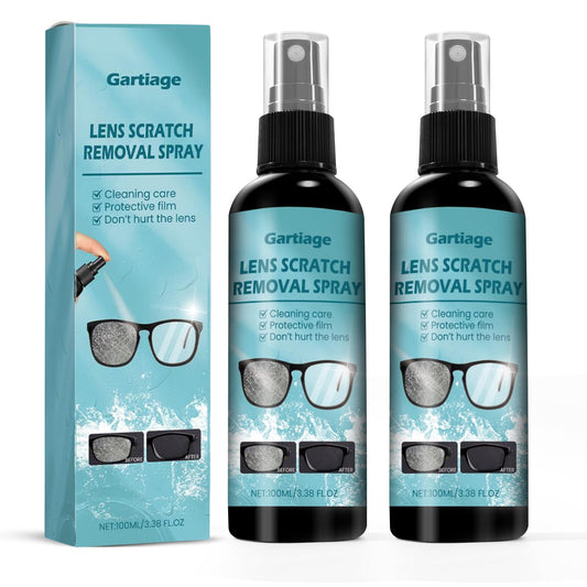 Gartiage scratch remover kit for eyeglass lenses with applicator