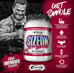Gaspari SizeOn in gym setting supporting faster recovery after intense sets.