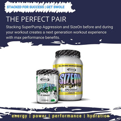 SizeOn Mango Splash being mixed for a workout drink