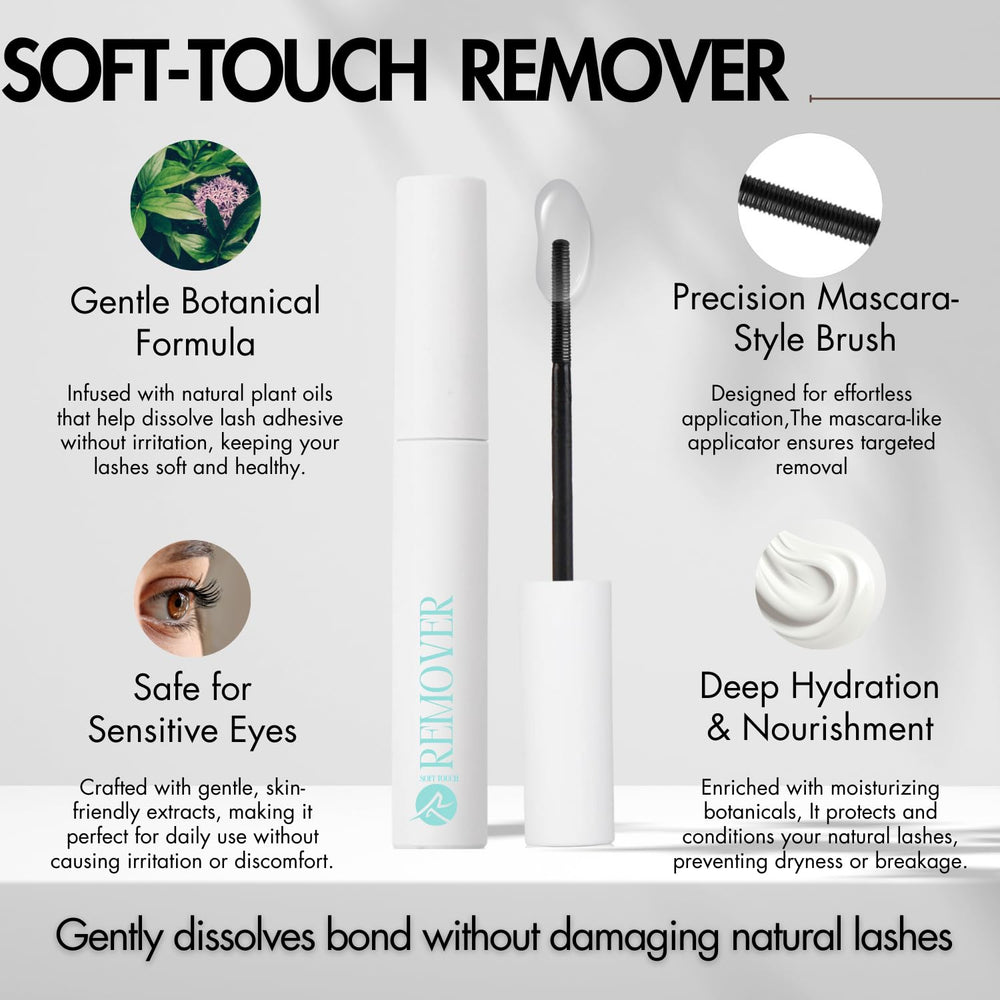 Gazelle Softouch sensitive-eyes-friendly formula supports comfortable removal