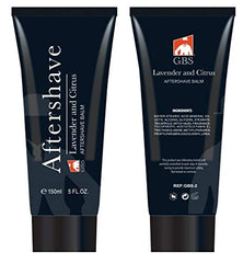 GBS After Shave Balm Lavender Bottle for soothing post-shave skin.