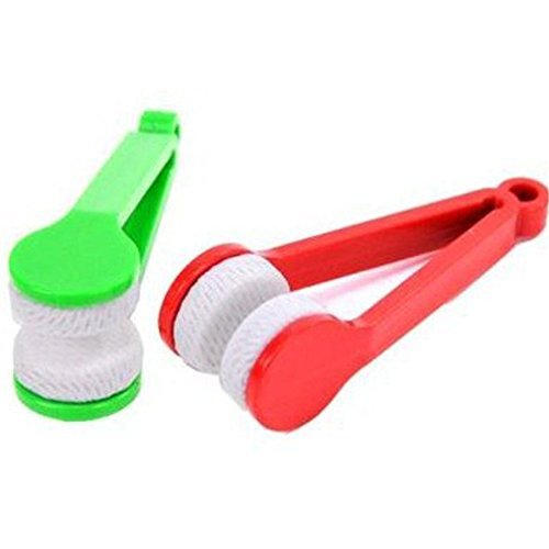 Portable cleaning clips for glasses – set of 5