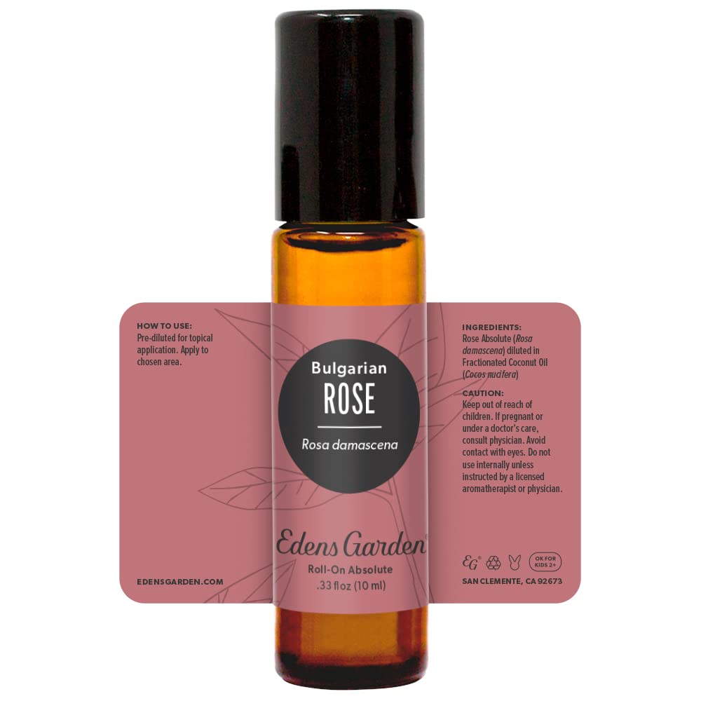 GC-MS report certificate for Edens Garden rose batch