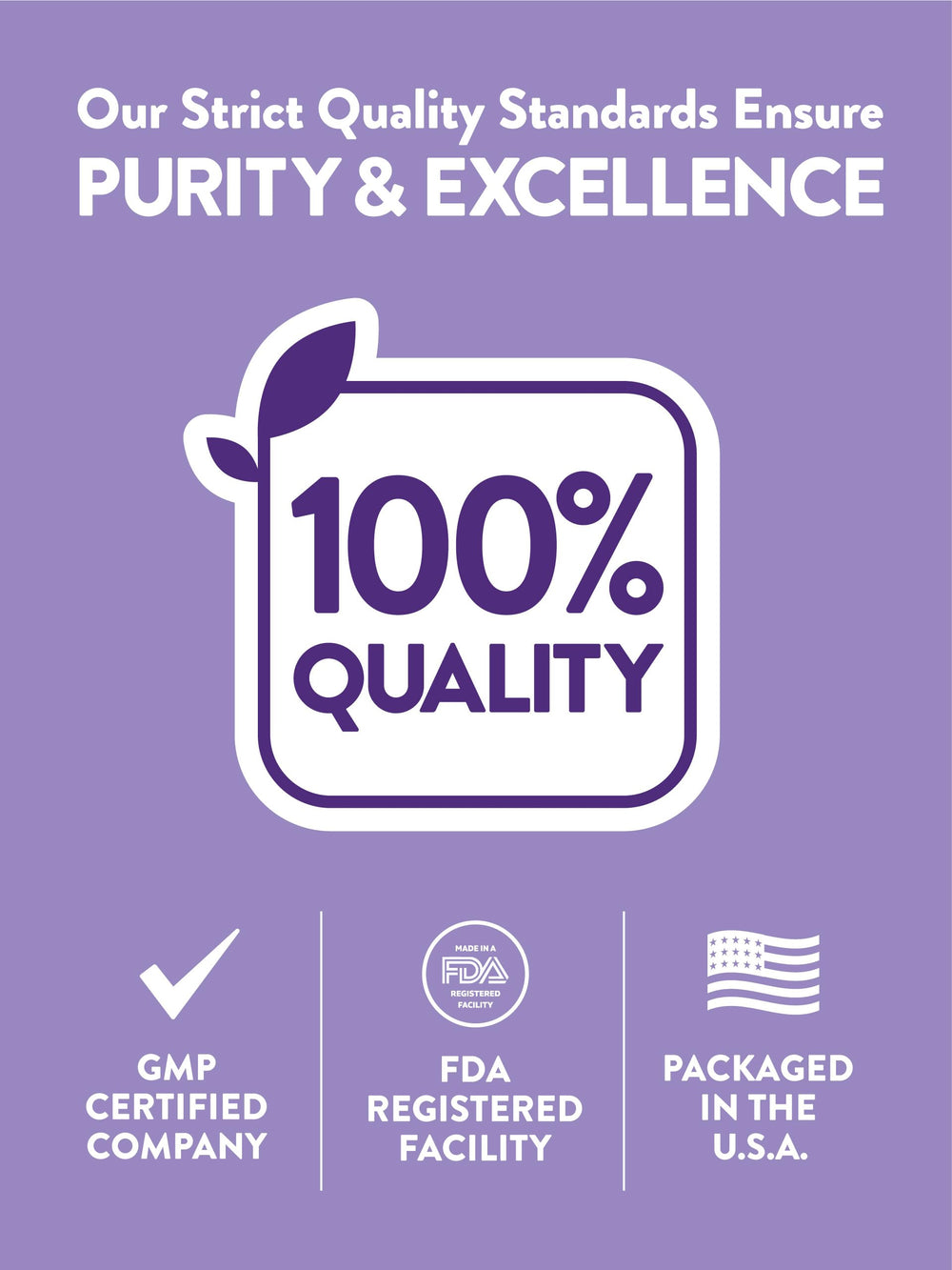 GC/MS tested label for lavender essential oil