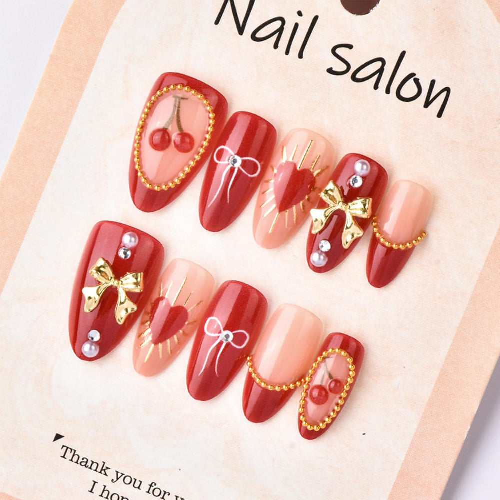 GCSQW 3D handmade nail kit components for salon results at home.