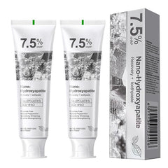 GEELIKE Nano Hydroxyapatite Toothpaste tube highlighting enamel protection and fluoride-free formula