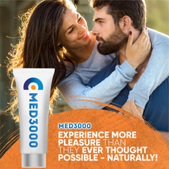 Hands applying Gel Med3000 for Men on skin