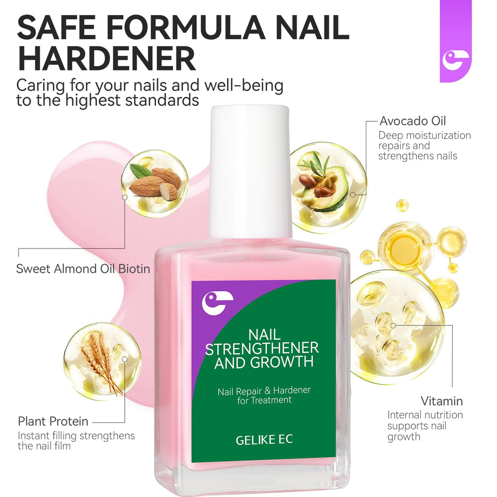 gelike ec home manicure setup with Milky Pink bottle on a desk