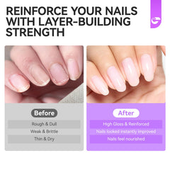 Gelike ec nail-protein growth formula bottle nourishes nails