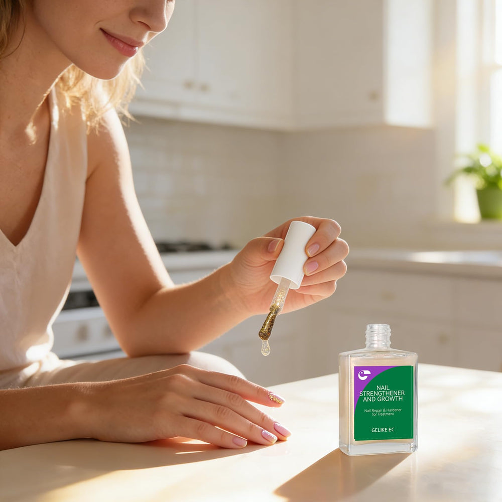 Gelike EC nail surface nourishment improves texture and smoothness