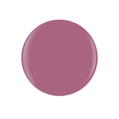 Gelish Going Vogue dip powder shows smooth application and clean French lines.