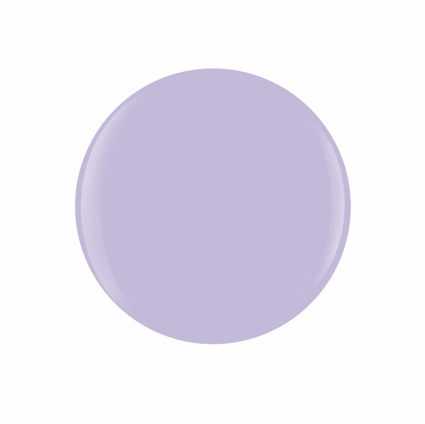 Gelish Xpress Dip powder jar in soft purple crème shade for long wear