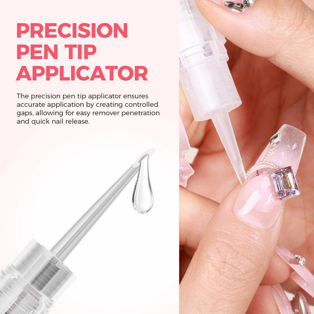 GELLAKTIK remover application shot demonstrates controlled use.
