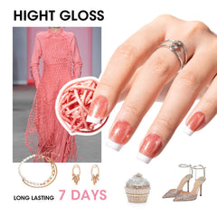 GELLEN base coat brush promotes smooth, even color application.
