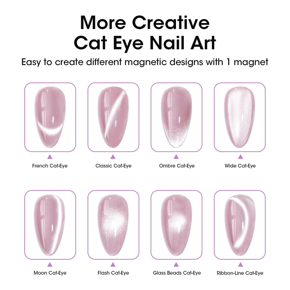 GELLEN magnet held 2–3 mm above nail for gradient fade