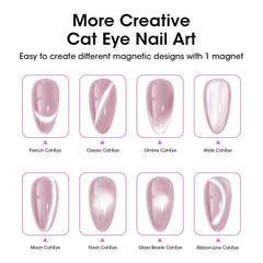 GELLEN magnet held 2–3 mm above nail for gradient fade