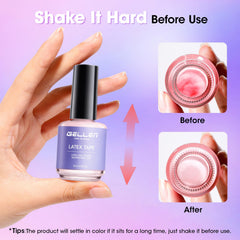 Gift-ready packaging for nail art enthusiasts and fans.