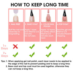 GELLEN Dusty rose nail concealer base coat is vegan and non-toxic.