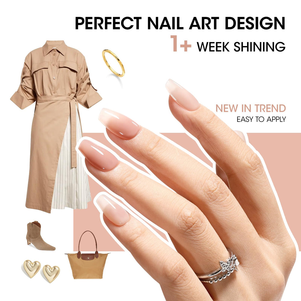 GELLEN Jelly nail polish quick-dry shades enable fast home manicures