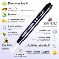 Gellen Keratin Repair Pen sponge-tip demonstrates easy, precise application.