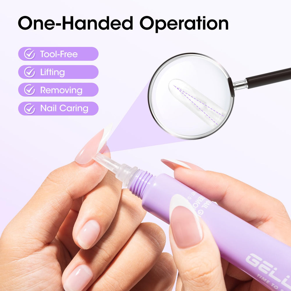 GELLEN remover ideal for press-on nails and tips