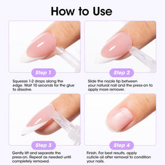 GELLEN safe for sensitive nails and skin due to non-acetone formula