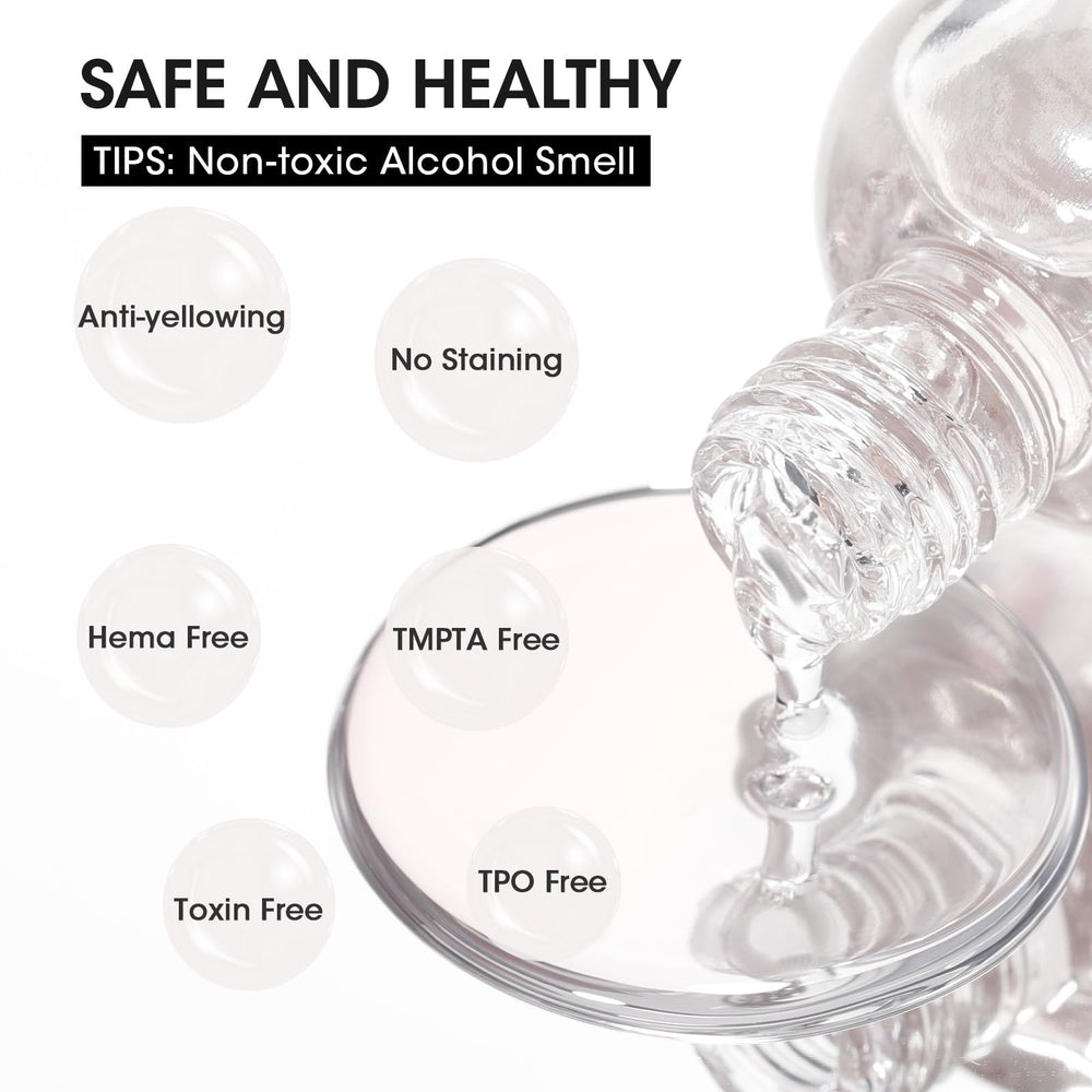 GELLEN nail strengthening care bottle showing smoother, more even nails.