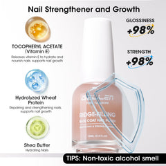 GELLEN Nails nourished with shea butter and vitamin E for hydrated, healthier-looking nail surfaces.