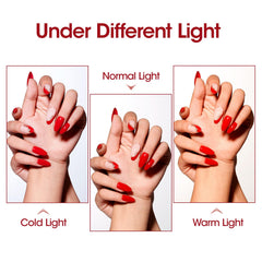 GELLEN low odor, non-toxic formula for a gentler gel-polish experience.