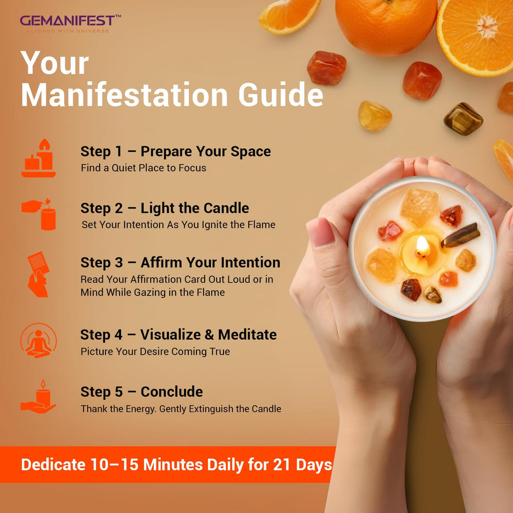 Gemanifest 21-day manifestation calendar helps track progress