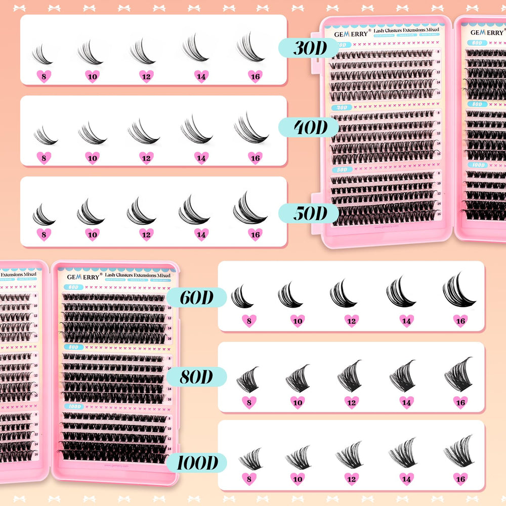 Gemerry 60D curl clusters deliver moderate drama for events.