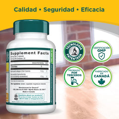 Product packaging and Genacol 270 capsules box