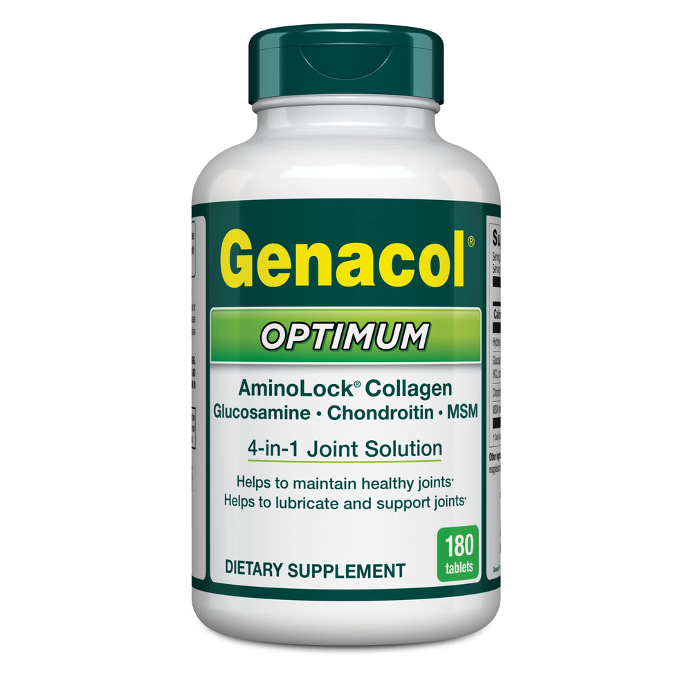 Genacol Optimum joint support tablets bottle front view